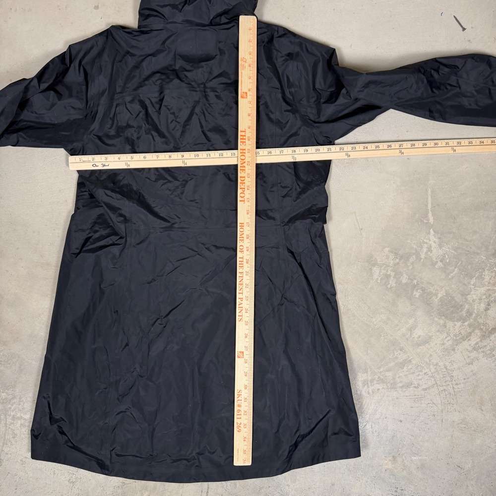 Patagonia Womens Torrentshell 3L City Parka Black Rain Jacket XL 27119 SP22 - Picture 5 of 8